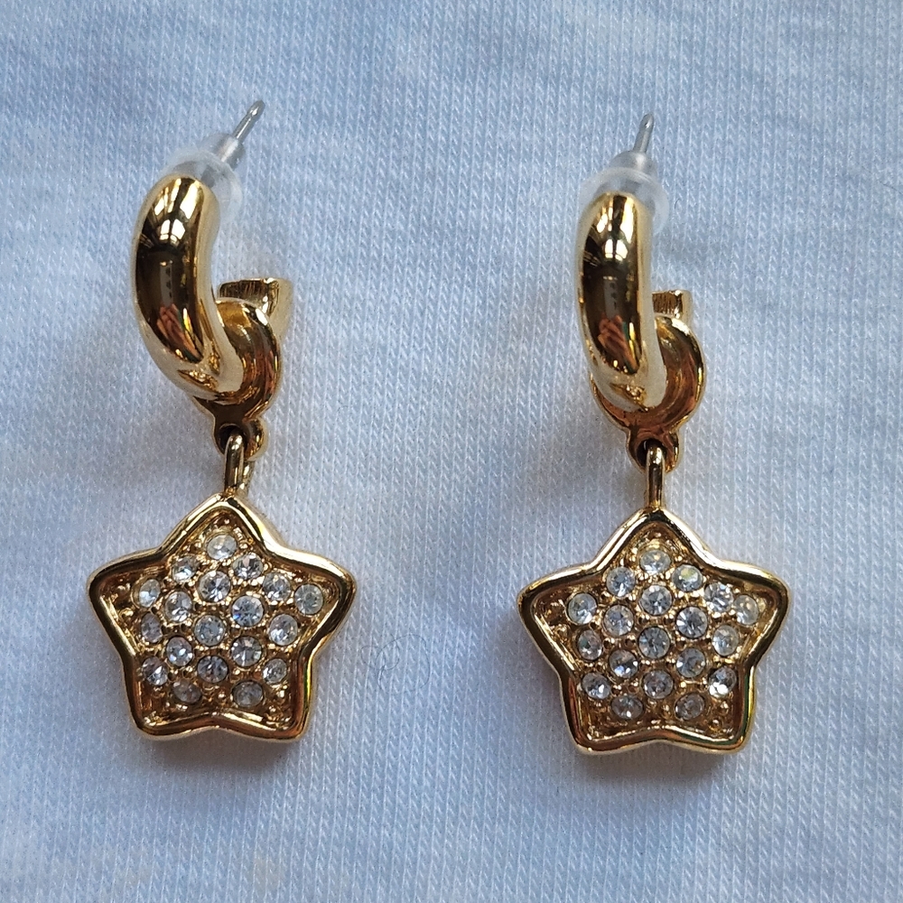 Swarovski Star Earrings